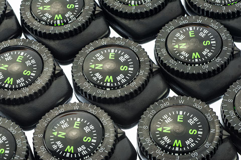 set of 12 dozen wrist watch band compass camping outdoors survival hunting fishing recreation accessories product photograph photo