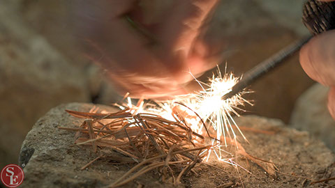 Matchless Fire Starter magnesium flint tools outdoors safety camping accessories survival recreation product photography photo