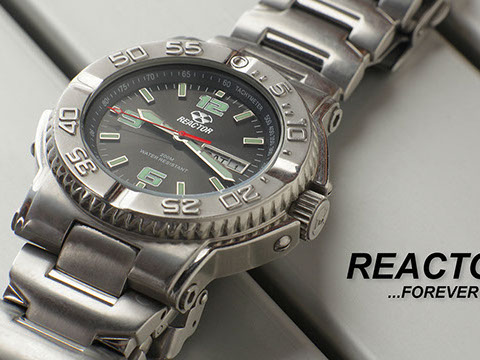 Reactor watch waterproof menswear housewares product photograph photo jewelry mens 